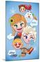 Disney Emoji - Frozen-Trends International-Mounted Poster