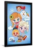 Disney Emoji - Frozen-Trends International-Framed Poster