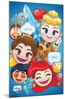 DISNEY EMOJI - PRINCESS-null-Mounted Poster