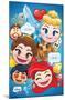 DISNEY EMOJI - PRINCESS-null-Mounted Poster