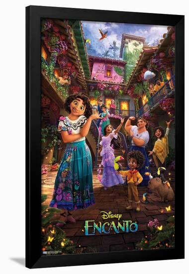 Disney Encanto - Family One Sheet-Trends International-Framed Poster