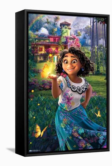 Disney Encanto - One Sheet-Trends International-Framed Stretched Canvas