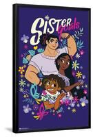 Disney Encanto - Sister Goals-Trends International-Framed Poster