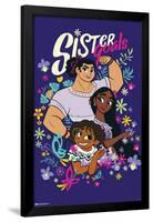Disney Encanto - Sister Goals-Trends International-Framed Poster