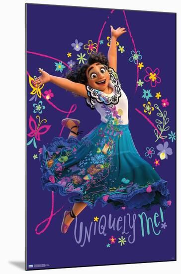 Disney Encanto - Uniquely Me-Trends International-Mounted Poster