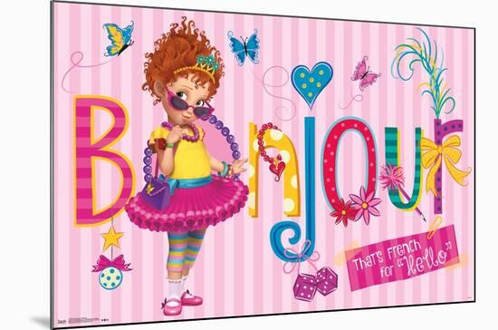 Disney Fancy Nancy - Bonjour-Trends International-Mounted Poster