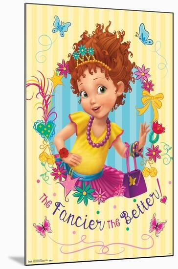 Disney Fancy Nancy - Fancier-Trends International-Mounted Poster