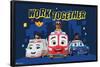 Disney Firebuds - Work Together-Trends International-Framed Poster