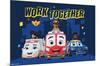 Disney Firebuds - Work Together-Trends International-Mounted Poster