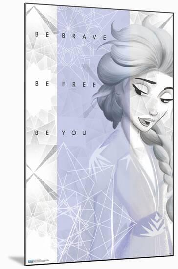 Disney Frozen 2 - Elsa-Trends International-Mounted Poster