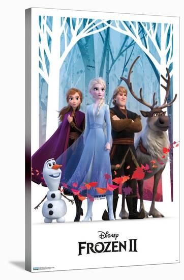 Disney Frozen 2 - Group-Trends International-Stretched Canvas