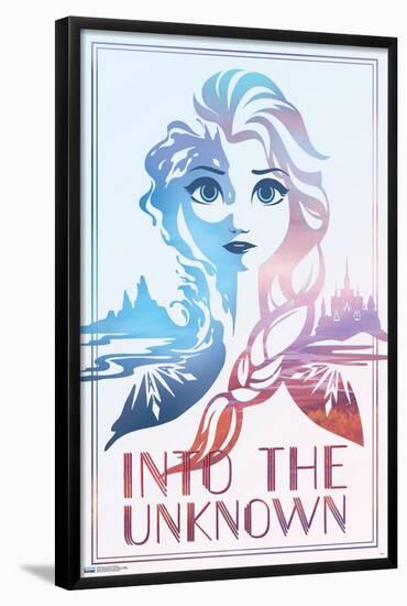 Disney Frozen 2 - Into the Unknown-Trends International-Framed Poster