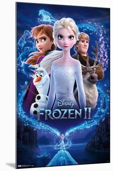 Disney Frozen 2 - Key Art-Trends International-Mounted Poster