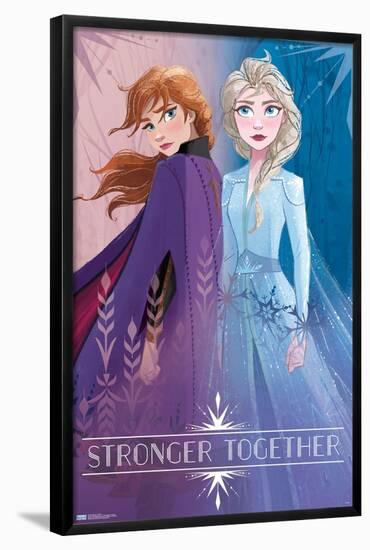 Disney Frozen 2 - Sisters-Trends International-Framed Poster