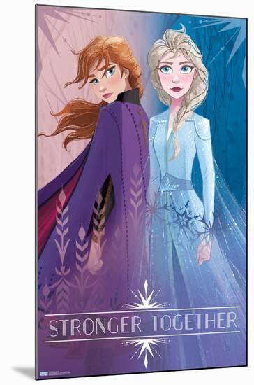 Disney Frozen 2 - Sisters-Trends International-Mounted Poster