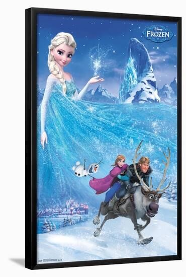 Disney Frozen - Adventure One Sheet-Trends International-Framed Poster