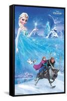 Disney Frozen - Adventure One Sheet-Trends International-Framed Stretched Canvas