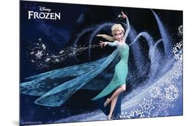 Disney Frozen - Elsa-Trends International-Mounted Poster
