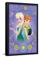 Disney Frozen Fever - Anna and Elsa-Trends International-Framed Poster