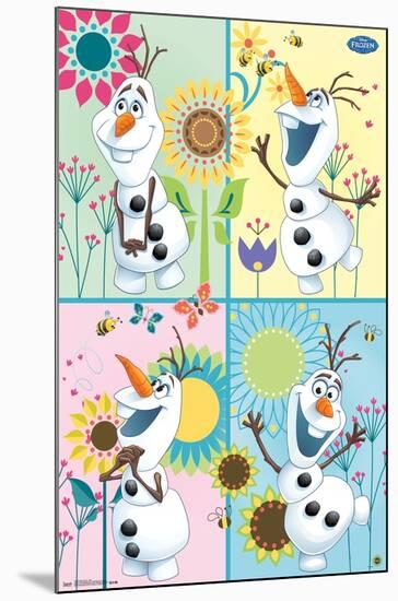 Disney Frozen Fever - Olaf-Trends International-Mounted Poster