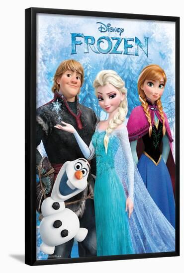 Disney Frozen - Group-Trends International-Framed Poster