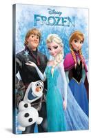 Disney Frozen - Group-Trends International-Stretched Canvas