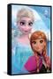 Disney Frozen - Sisters 10th Anniversary-Trends International-Framed Stretched Canvas