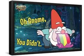 Disney Gravity Falls - Oh Gnome, You Didn't-Trends International-Framed Poster