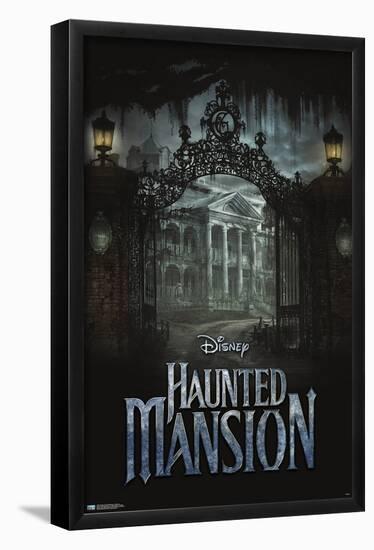 Disney Haunted Mansion - Mansion-Trends International-Framed Poster