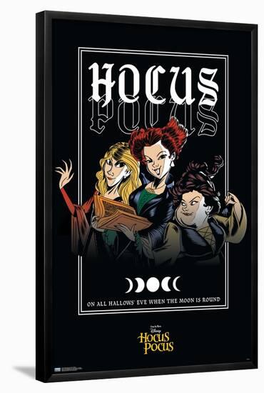 Disney Hocus Pocus - Moon-Trends International-Framed Poster