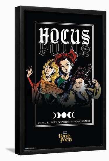 Disney Hocus Pocus - Moon-Trends International-Framed Poster