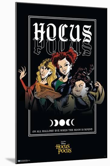 Disney Hocus Pocus - Moon-Trends International-Mounted Poster