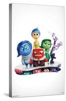 Disney Inside Out 2 - One Sheet-Trends International-Stretched Canvas