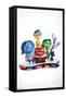 Disney Inside Out 2 - One Sheet-Trends International-Framed Stretched Canvas