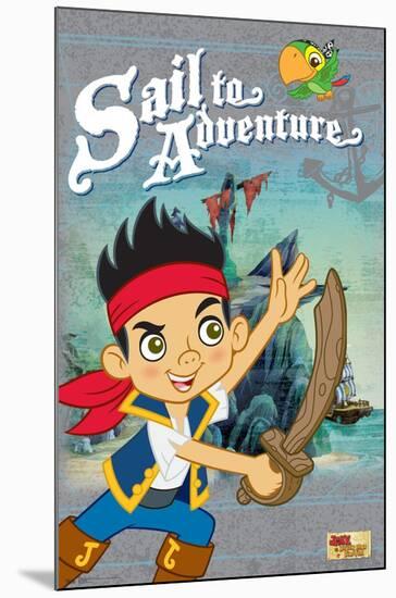 Disney Jake and the Neverland Pirates - Sail to Adventure-Trends International-Mounted Poster