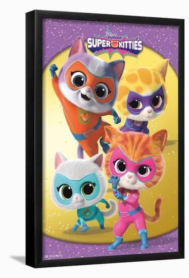 Disney Junior Super Kitties - Group-Trends International-Framed Poster