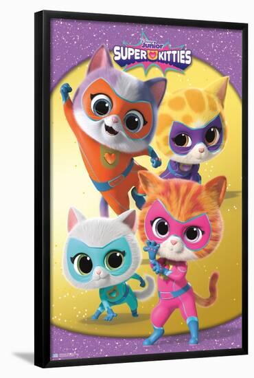 Disney Junior Super Kitties - Group-Trends International-Framed Poster