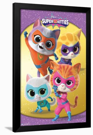 Disney Junior Super Kitties - Group-Trends International-Framed Poster