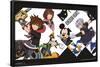 Disney Kingdom Hearts 3 - Battle-Trends International-Framed Poster