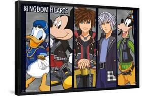 Disney Kingdom Hearts 3 - Group-Trends International-Framed Poster