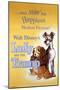 Disney Lady and The Tramp - One Sheet-Trends International-Mounted Poster