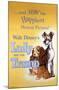 Disney Lady and The Tramp - One Sheet-Trends International-Mounted Poster