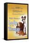 Disney Lady and The Tramp - One Sheet-Trends International-Framed Stretched Canvas