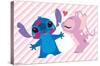 Disney Lilo and Stitch - Angel and Stitch-Trends International-Stretched Canvas