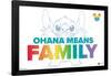 Disney Lilo and Stitch - Family Pride-Trends International-Framed Poster