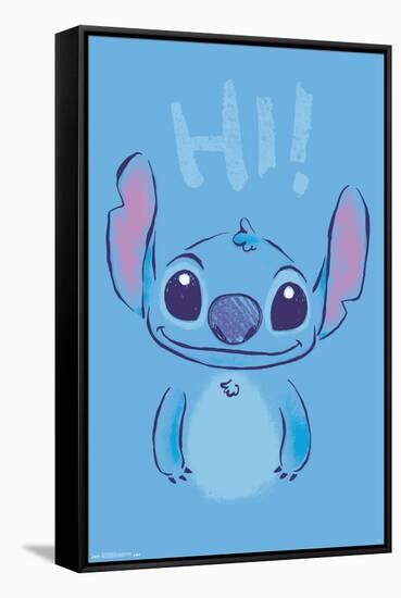 Disney Lilo and Stitch - Hi-Trends International-Framed Stretched Canvas