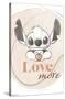 Disney Lilo and Stitch - Love More-Trends International-Stretched Canvas