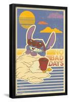 Disney Lilo and Stitch - No Bad Days-Trends International-Framed Poster