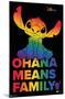 Disney Lilo and Stitch - Ohana Pride-Trends International-Mounted Poster