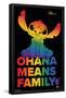 Disney Lilo and Stitch - Ohana Pride-Trends International-Framed Poster